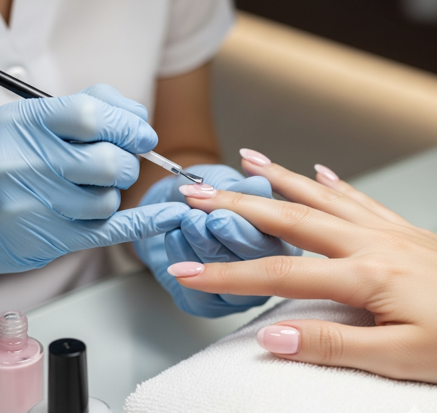 A classic gel manicure